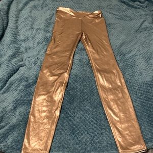 3 FOR $15!!! Mossimo Champagne Gold Leggings